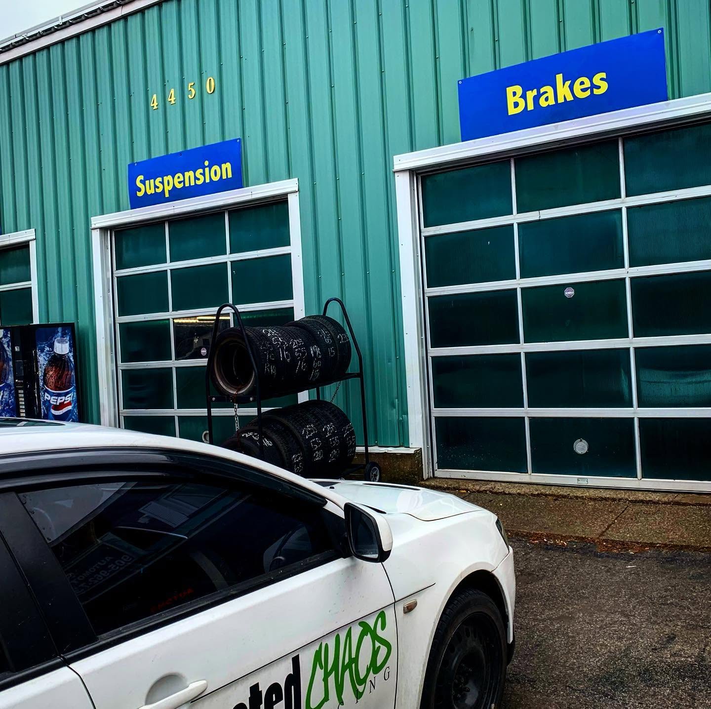 Automotive shop workspace